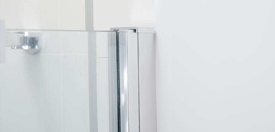 Wellis Pure nyílóajtós zuhanyfal 110x190 cm