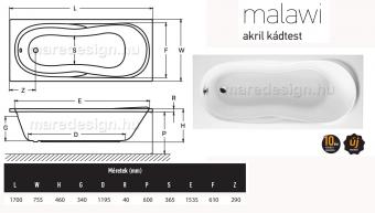 Wellis Malawi Hydro 170 Retro csapteleppel BALOS WK00146-1 KIÁLLÍTOTT MINTA TERMÉK SZEGED