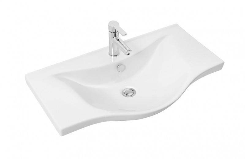 Viva STYLE Bianka Plusz 75 cm lábon álló fürdőszobabútor mosdóval