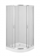 Deante Funkia 80x80 cm íves zuhanykabin akril tálcával 