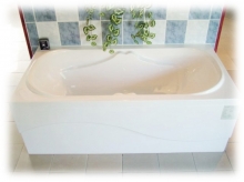 Laguna fürdőkád - Egyenes kádak - Öntött márványból készült kád fürdőszoba webshop kínálatunkban -