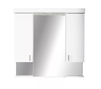 Viva STYLE 100 cm Tükrös fürdőszobai szekrény led világítással