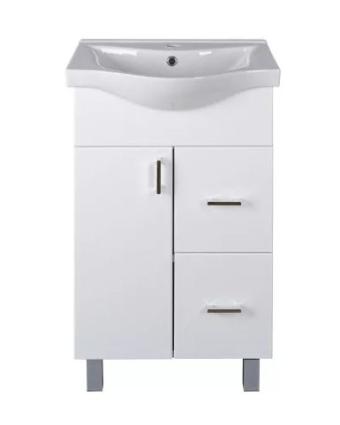 Viva STYLE Bianka 55 cm lábon álló fürdőszobabútor mosdóval