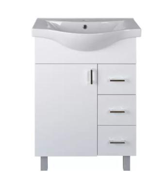 Viva STYLE Bianka 65 cm lábon álló fürdőszobabútor mosdóval