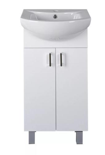 Viva STYLE Ekonomik 45 cm lábon álló fürdőszobabútor mosdóval