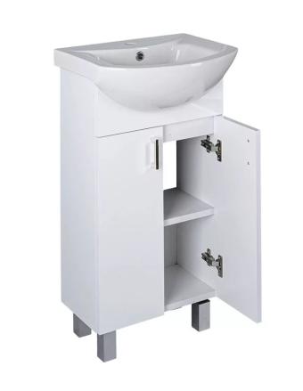 Viva STYLE Ekonomik 45 cm lábon álló fürdőszobabútor mosdóval