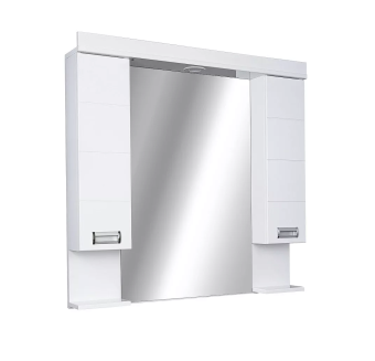 Viva STYLE Szquare 85 cm Tükrös fürdőszobai szekrény