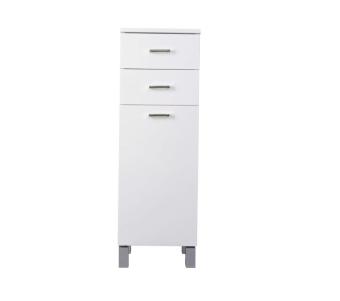 Viva STYLE fürdőszobai ÁLLÓSZEKRÉNY 100 SZENNYESTARTÓS - 2 fiók - 35 x 33 x 100 cm