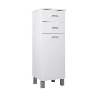 Viva STYLE fürdőszobai ÁLLÓSZEKRÉNY 100 SZENNYESTARTÓS - 2 fiók - 35 x 33 x 100 cm