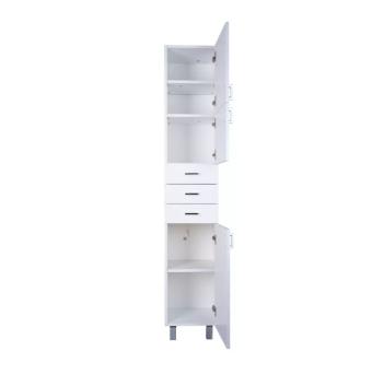 Viva STYLE fürdőszobai ÁLLÓSZEKRÉNY 192 magas POLCOS - JOBBOS - 35 x 33 x 192 cm