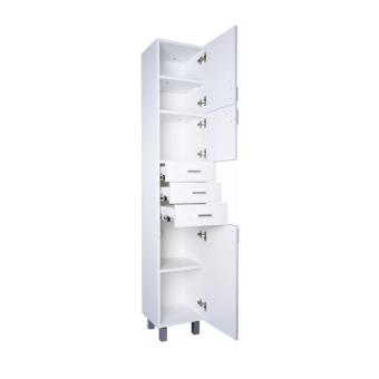 Viva STYLE fürdőszobai ÁLLÓSZEKRÉNY 192 magas POLCOS - JOBBOS - 35 x 33 x 192 cm