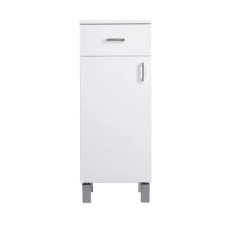Viva STYLE fürdőszobai ÁLLÓSZEKRÉNY 85 alacsony POLCOS - 1 fiók - BALOS - 35 x 33 x 85 cm