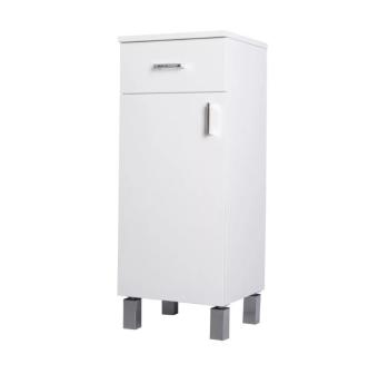 Viva STYLE fürdőszobai ÁLLÓSZEKRÉNY 85 alacsony POLCOS - 1 fiók - BALOS - 35 x 33 x 85 cm