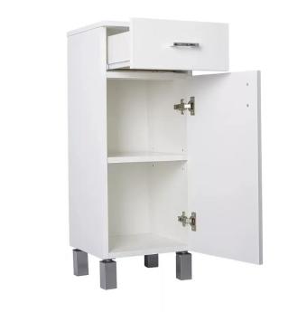 Viva STYLE fürdőszobai ÁLLÓSZEKRÉNY 85 alacsony POLCOS - 1 fiók - JOBBOS - 35 x 33 x 85 cm