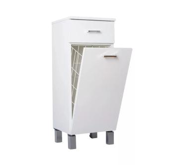 Viva STYLE fürdőszobai ÁLLÓSZEKRÉNY 85 alacsony SZENNYESTARTÓS -1 fiók 35 x 33 x 85 cm