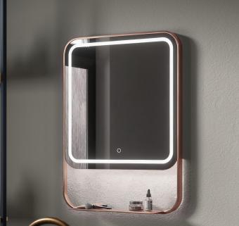 Wellis Alicante tükör LED világítással 60 cm Rose Gold WB00592