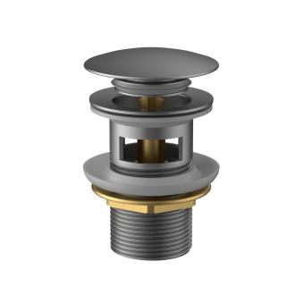 Wellis Altona Klikk-klakk leeresztő túlfolyós mosdóhoz Metal Grey WF00203