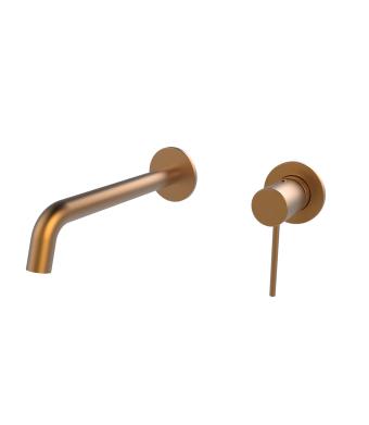 Wellis Altona fali mosdó csaptelep Rose Gold ACS0437
