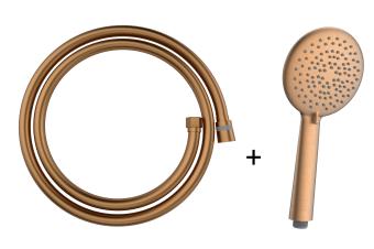 Wellis Altona gégecső + 5 funkciós kézitus Rose Gold WZ00131 + WZ00121