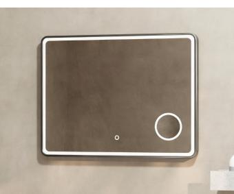 Wellis Cadiz tükör LED világítással 80 cm Metal Grey WB00587