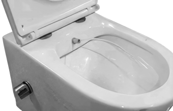 Wellis Clement Plus fali rimless WC beépített bidé funkcióval WF00216