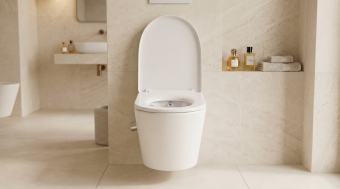 Wellis Clement Plus fali rimless WC beépített bidé funkcióval WF00216