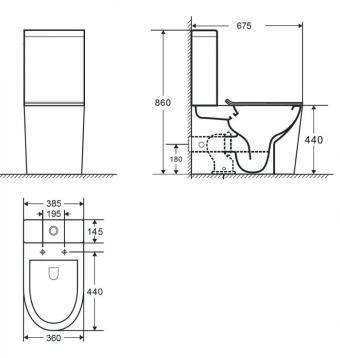 Wellis Clement monoblokkos WC WF00110