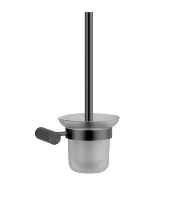 Wellis Ischia fali WC kefetartó Metal Grey WE00200