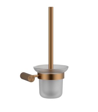 Wellis Ischia fali WC kefetartó Rose Gold WE00216