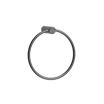 Wellis Ischia törölközőtartó gyűrű Metal Grey WE00194