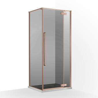Wellis Mika zuhanykabin 90x90 cm Rose Gold WC00569