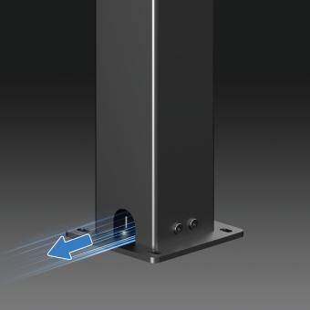 Wellis MotionFlex 600 bioklimatikus pergola, RGB LED világítással