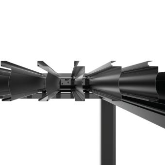 Wellis MotionFlex 600 bioklimatikus pergola, RGB LED világítással