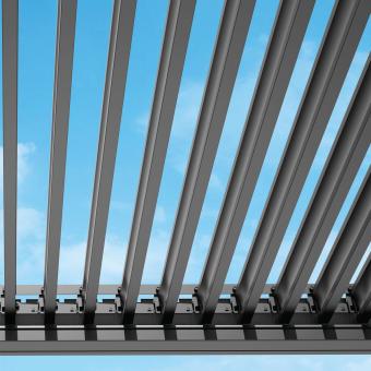 Wellis MotionFlex 600 bioklimatikus pergola, RGB LED világítással