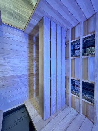 Wellis Solaris hemlock szauna