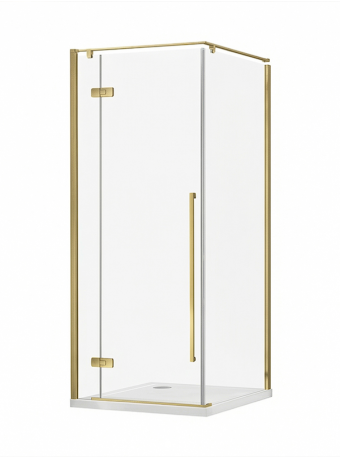 Wellis Sorrento Plus zuhanykabin 90x90x200 cm balos Gold WC00563
