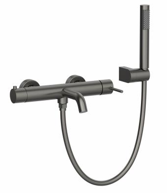 Wellis Vito kád csaptelep zuhanyszettel Metal Grey ACS0426