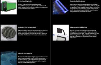 Wellis WibeSpa Avatar Cinema medence WM00858-D